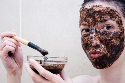 Coffee Scrub Stock Photos