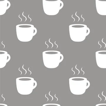 Coffee seamless pattern Stock-Illustration