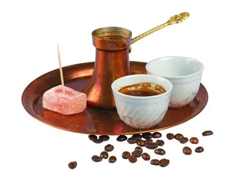 Coffee service Stock Photos