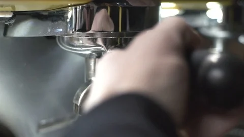 Coffee shop, coffee making Stock Footage 101614984