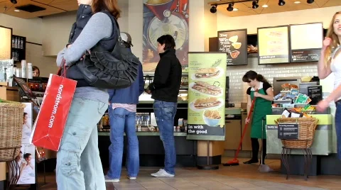 Coffee Shop Stock Footage 619510