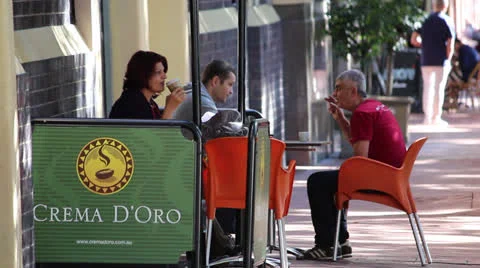 Coffee Shop Video stock 25605429