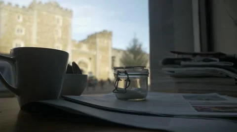 Coffee shop Stockbeeldmateriaal 69024310