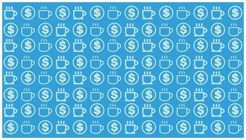 Coffee shop icons set. Vector illustration of coffee shop symbols 스톡 일러스트