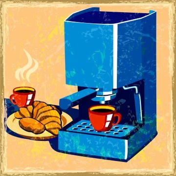 Coffee shop Stock Illustration