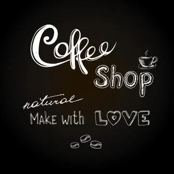 Coffee shop. Stock-Illustration
