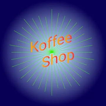 Coffee Shop Stock Illustration
