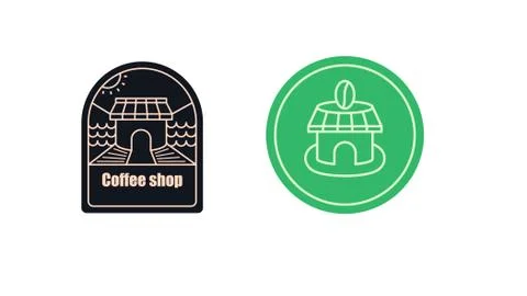 Coffee Shop Stock Illustration