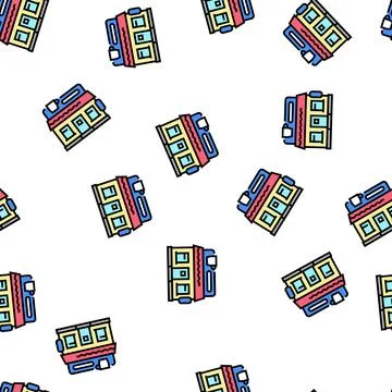 Coffee shop vector seamless pattern イラスト素材