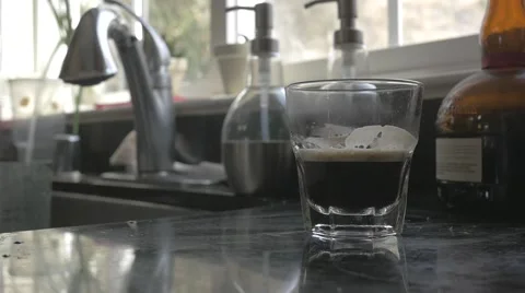 Coffee Shot Pour 2 Stock Footage 50053753