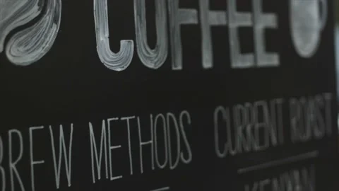 Coffee sign Stock Footage 232870327
