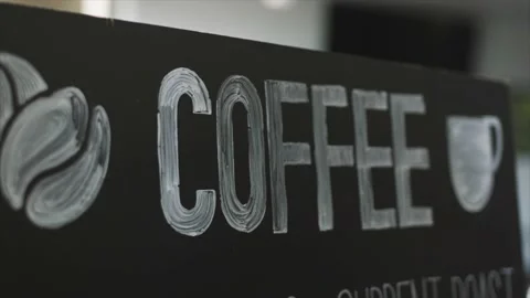 Coffee sign Stock Footage 232870329