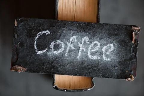 Coffee sign Stock Photos