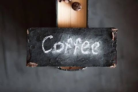 Coffee sign Stock Photos
