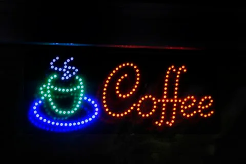 Coffee sign 写真素材