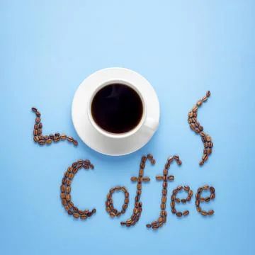 Coffee sign. Stock Photos