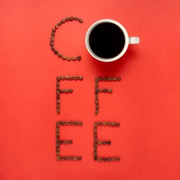 Coffee sign. Stock Photos