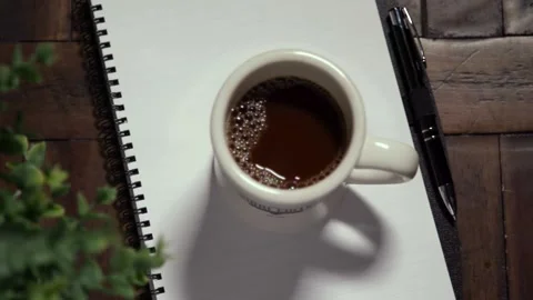 Coffee Slow Vídeos de archivo 131661942