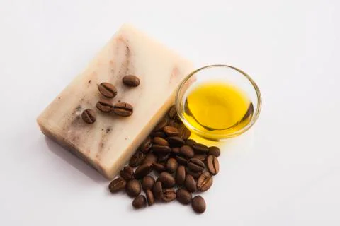Coffee soap Stock Photos