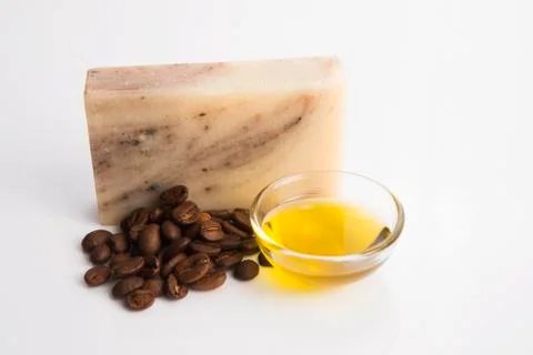 Coffee soap Stock Photos