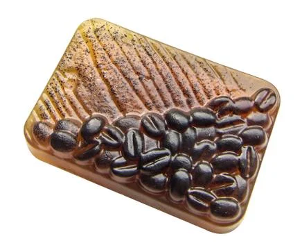 Coffee soap_3 Stock Photos