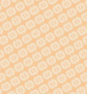 Coffee soft brew themed patterned wallpaper-style design, accented by plum syrup Stock Illustration
