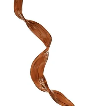 Coffee splash 3d illustration isolated on white background. Stock Illustration