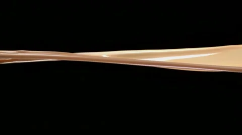 Coffee splash in midair, Slow Motion Stock Footage 10700738