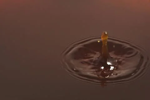 Coffee splash Stock Photos