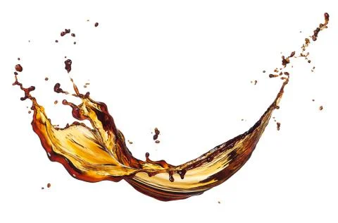 Coffee splash Stock Photos