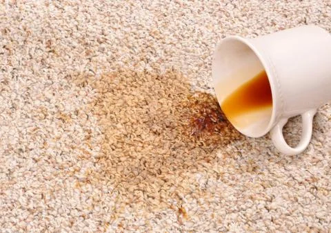 Coffee stain 스톡 사진