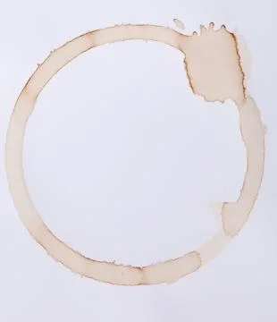 Coffee stain Stock Photos
