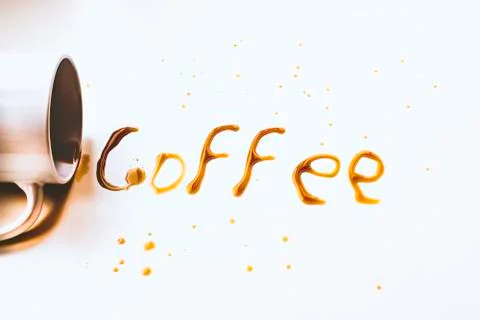 Coffee stain Stock Photos