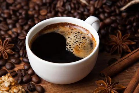 Coffee still life Stock-Fotos