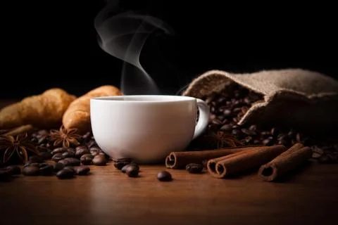 Coffee still life Stock-Fotos
