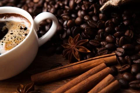 Coffee still life 写真素材