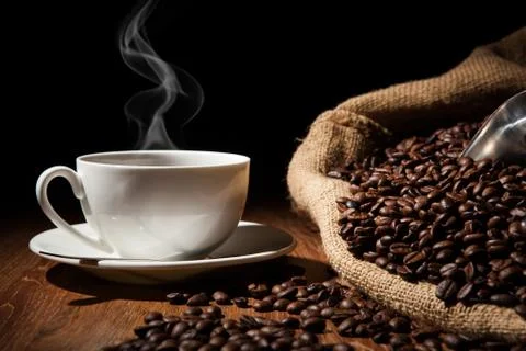 Coffee still life Stock-Fotos