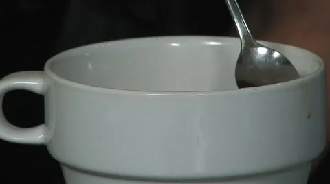 Coffee Stirring 스톡 동영상 1543876