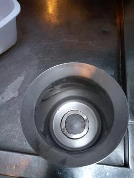 The coffee strainer pot Stock-Fotos