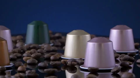 Coffee studio shot - slow motion Stock Footage 46935679