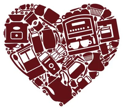 Coffee symbol Stock Illustration