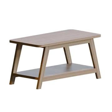 Coffee Table 3D Design Element Stock Illustration