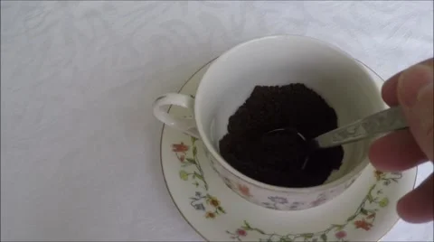 Coffee on the table Stock Footage 45868783