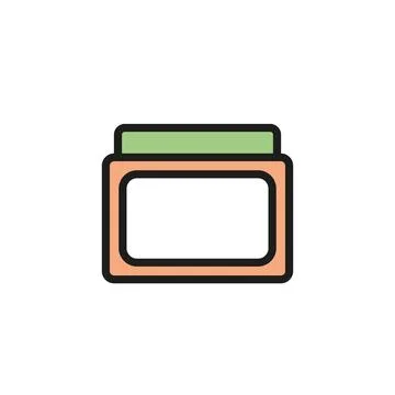 Coffee table icon vector design templates simple and modern Stock Illustration