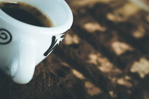 Coffee on the table Stock Photos