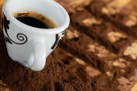 Coffee on the table Stock Photos