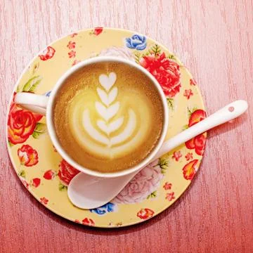 Coffee on the table Stock Photos