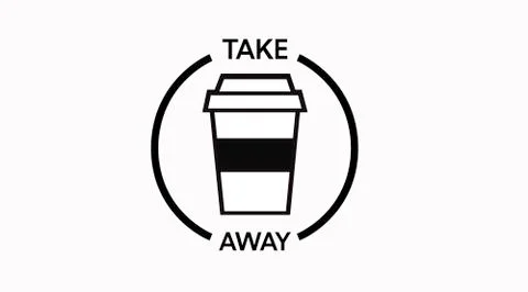 Coffee Take Away Icon Stock Illustration