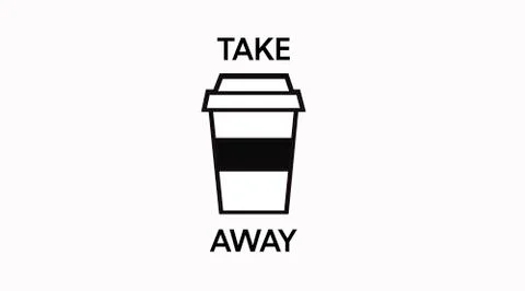 Coffee Take Away Icon Stock Illustration