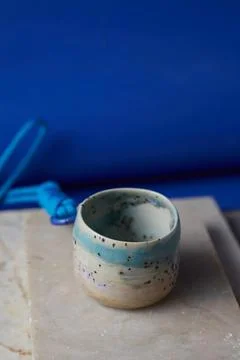 Coffee Testing Cup with studio light.. Stock Photos